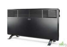 TERMOCONVETTORE CONVETTORE STUFA B+D BXCSH1800E DIGITALE 1800W TERRA PARETE NERO