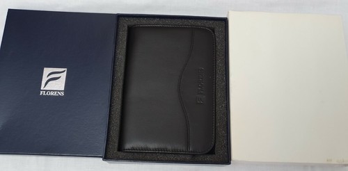 Portablocco pelle nera - , 11x17