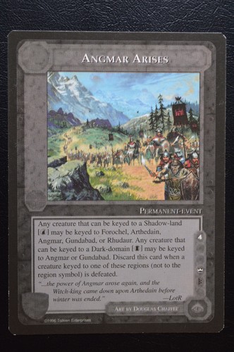 Middle earth meccg promo - meccg, cards