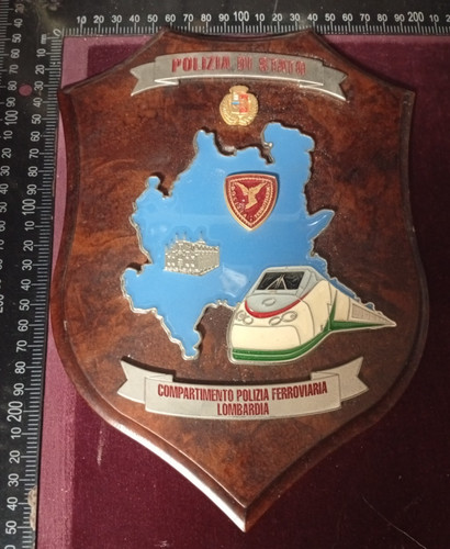 Crest polizia stato - crest, di