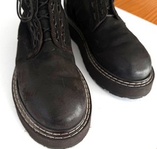 Moma Boots Scarponcini Camoscio Dark Brown 42 New