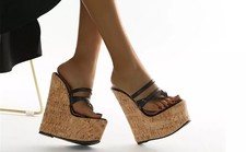 Sandali Sabot Ciabatte Zeppa