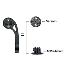 Support de montage d'ordinateur vélo GPS robuste pour Garmin Edge 25 130 200 50