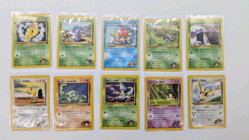 Lotto carte pokemon - carte, vintage