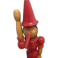 pinocchio legno vintage anni