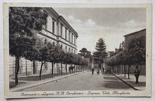 Cartolina catanzaro villa - cartolina,