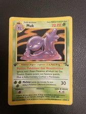 Carte Pokemon Muk 13/62 Set Fossil Prima Edizione HOLO RARA ITA