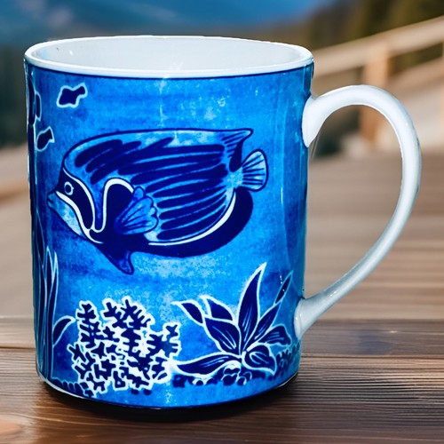 Rara tazza tazza ceramica