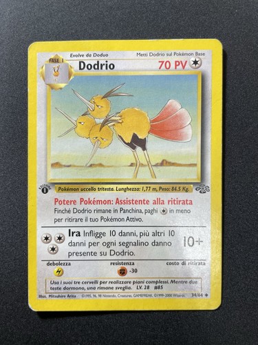 Pokemon doduo prima edizione - doduo,