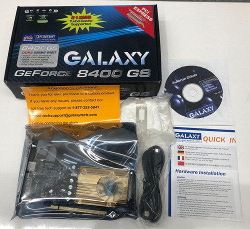 Nvidia galaxy force 8400 gs - nvidia, ge