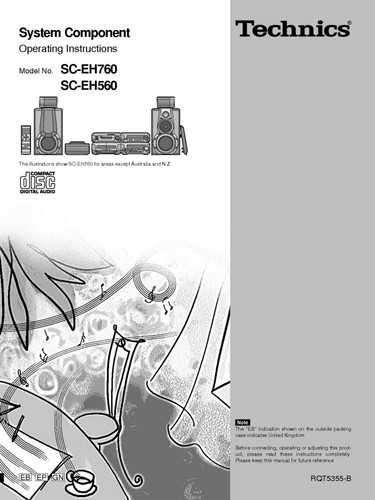 Technics eh560 - technics, sa-eh560