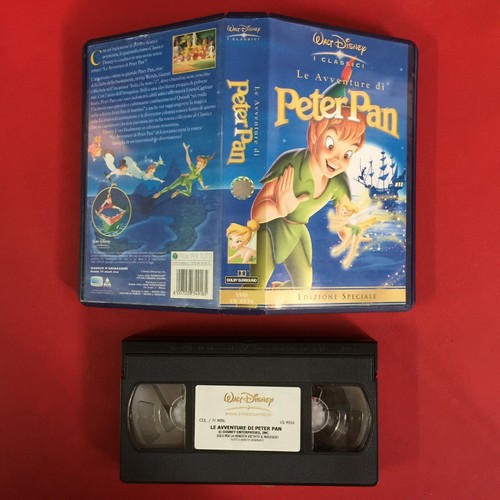 Vhs walt disney le avventure - walt,
