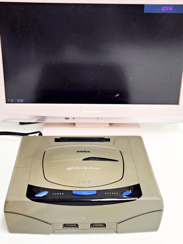 Console sega saturn - saturn, grigia