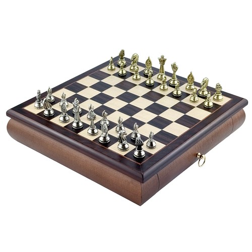Set scacchi romani metallo - in,
