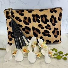 Pochette in cavallino maculato