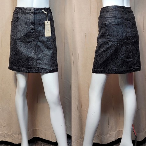 Mini gonna leather look - mini,