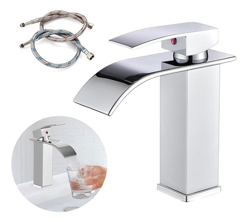 Rubinetto lavabo bagno cromato