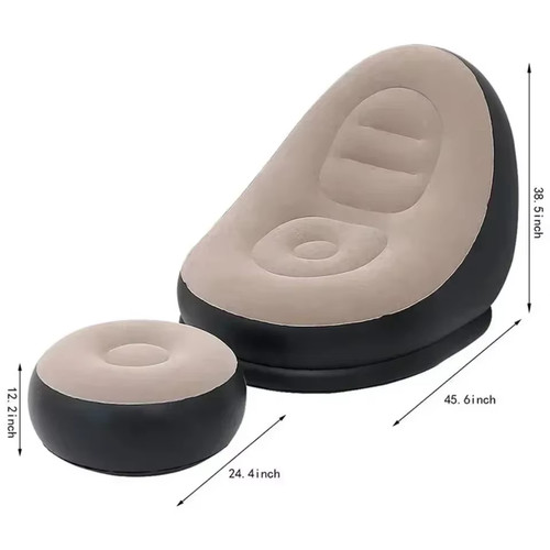 Sedia pouf poggiapiedi - sedia,