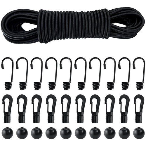 Corda elastica 10m ganci - elastica,