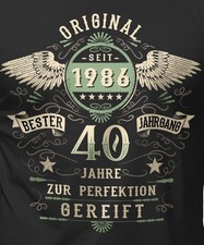 Shirt uomo compleanno - t-shirt, 40°