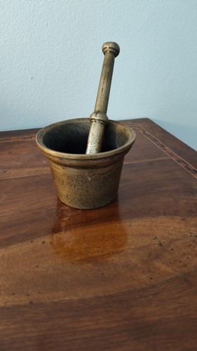 Mortaio ottone con pestello - ottone,