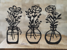 Vaso con fiori arte - vaso,