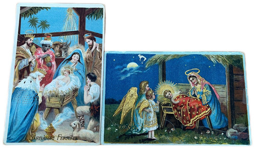 Lotto cartoline saluti - lotto,
