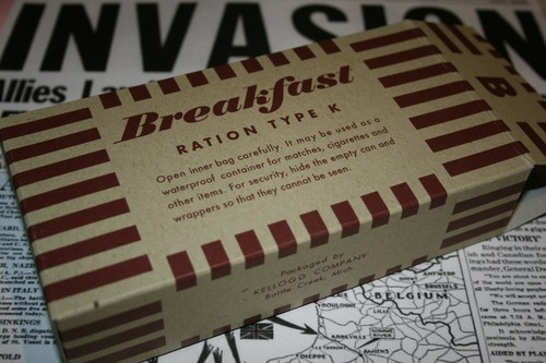 Ww2 morale ration box set - box,