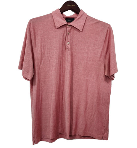 Polo zanone rossa cotone - polo,