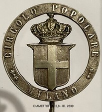 POPULAR CIRCLE MILAN 1892