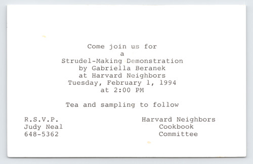 1994 harvard neighbors - 1994,