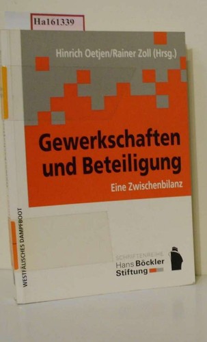 Gewerkschaften und beteiligung - gewerkschaften,