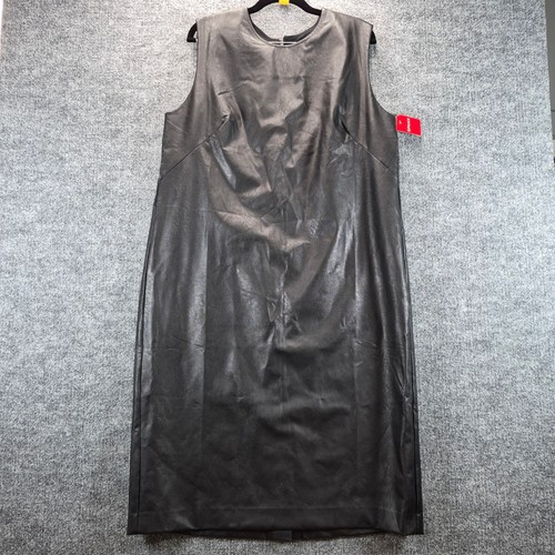 Spanx vestito ecopelle - spanx,