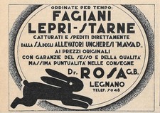 Dr. Rosa, Legnano. Fagiani