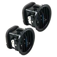 2 bocchette aria bocchetta ventilazione pianoforte nero per Opel Adam Corsa D 13417363 13363313