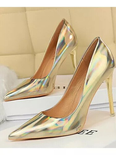 Decolte scarpe oro lucido - scarpe,