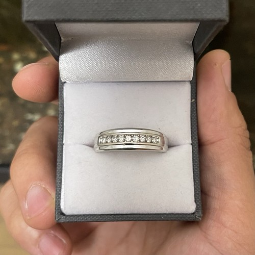 Anello uomo mgw diamanti - mgw, oro