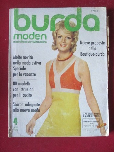 Burda moden 1971 - moden, 4