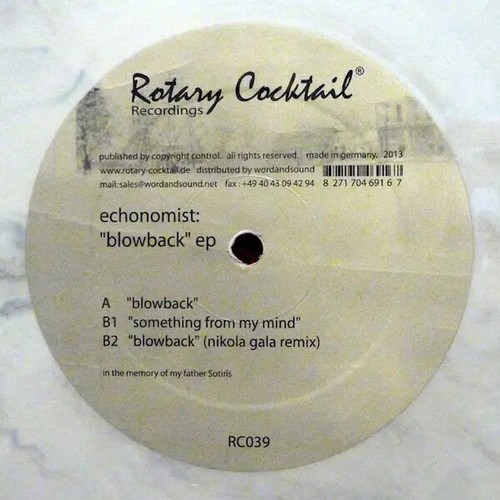 Echonomist blowback vinile - echonomist,