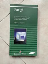 Guide Verdi d' Italia Touring Club Italiano Parigi