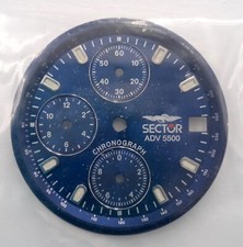 NOS Sector ADV 5500 chronograph sphere 5215318063 dial watch reloj vintage