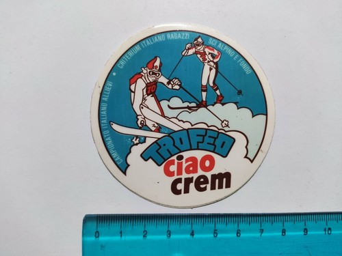 Adesivo trofeo ciao crem - adesivo,