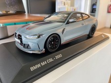 BMW M4 CSL (G82) miniatura 1:18 grigio Brooklyn 80435B308D1