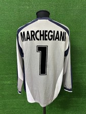 Maglia Lazio MARCHEGIANI Match Worn Issued Shirt Indossata Jersey Camisa Vintage