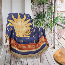 Hippie coperta lancio sole