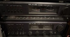 SAE II TWO C3A & T3U AMPLIFICATORE STEREO INTEGRATO VINTAGE - Equalizzatore + TESTATO...