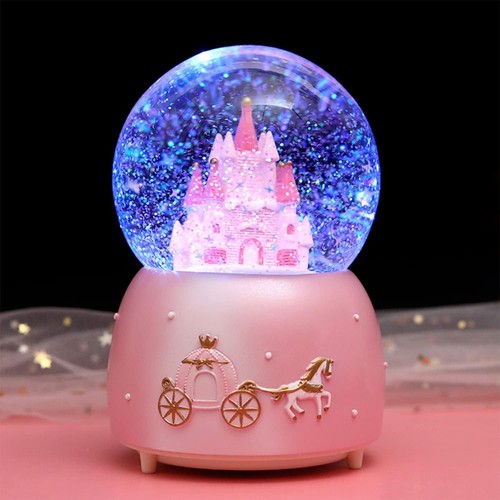 Light musical snow globe - up,