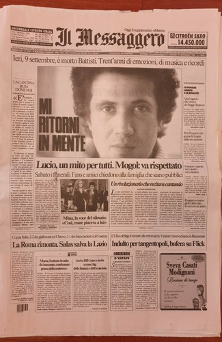 Giornale messaggero 1998 - giornale,