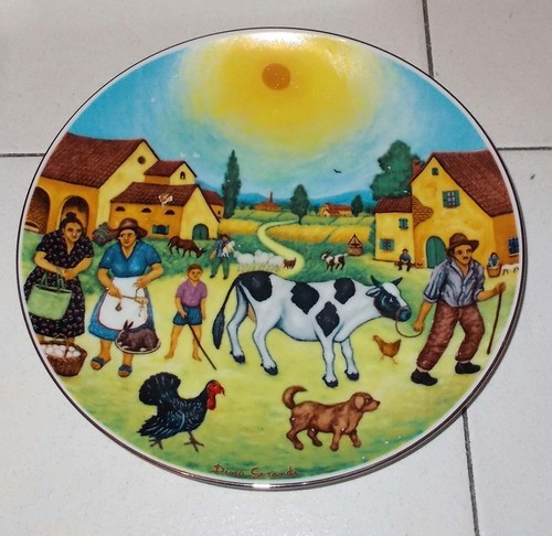 Piatto ceramica artista - ceramica, d’artista
