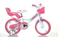 BICI BICICLETTA BAMBINA 5 6 7 8 ANNI BIMBA UNICORNO -16" - 164R-UN